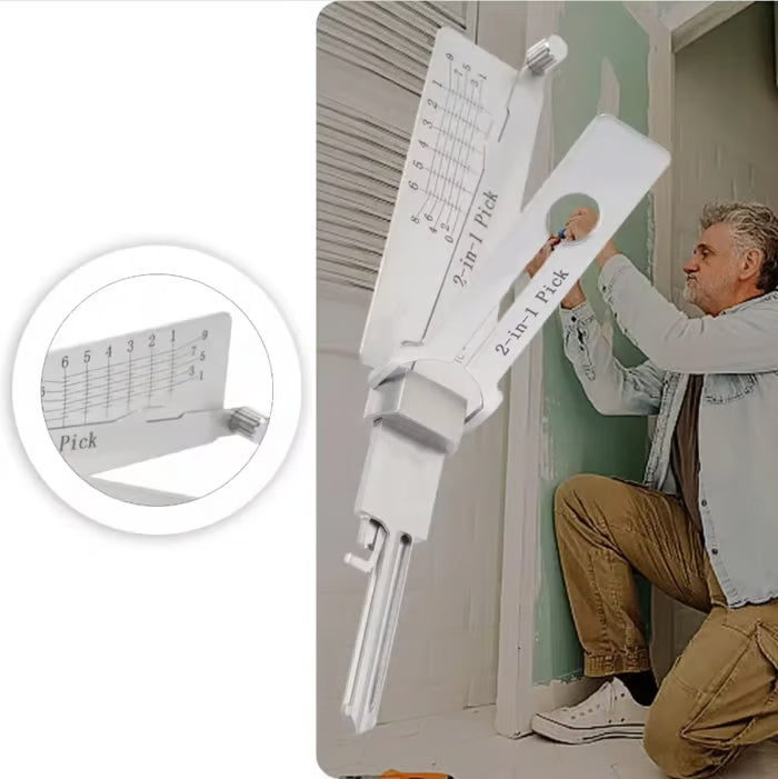 🔥LAST DAY 49% OFF - ⚒️Stainless Steel Master Key Decoder