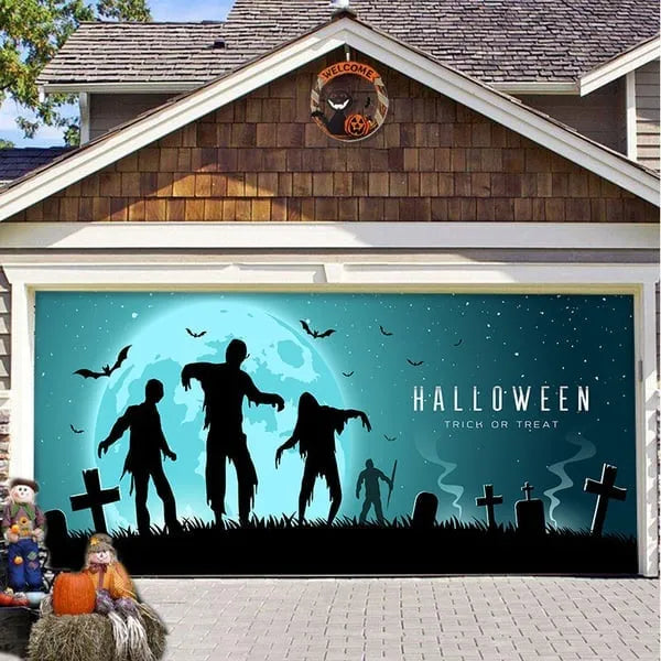 🔥Last Day Sale 49% OFF🔥 - Halloween Garage Door Decoration