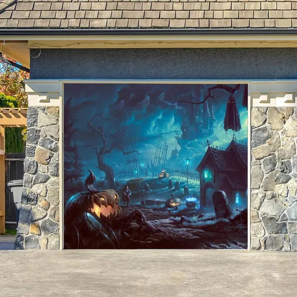 🔥Last Day Sale 49% OFF🔥 - Halloween Garage Door Decoration