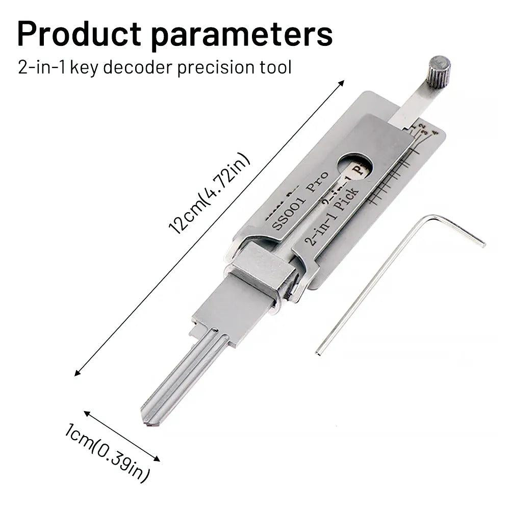 SS001 Lock Pro 2-in-1 Precision Tool