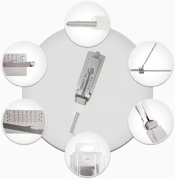 🔥LAST DAY 49% OFF - ⚒️Stainless Steel Master Key Decoder